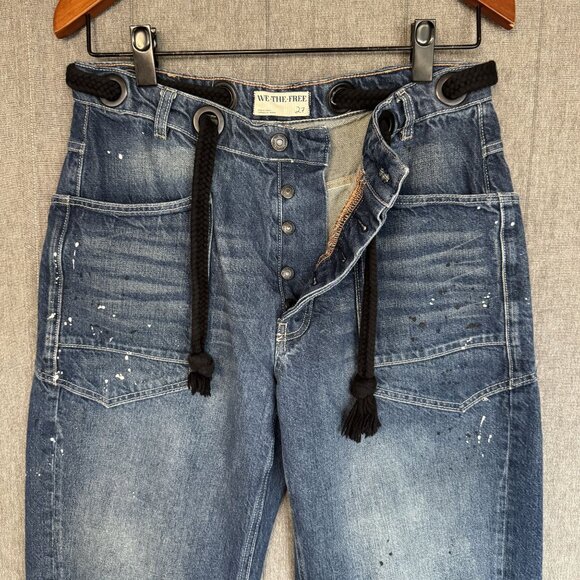 We The Free Blue Ankle & Cropped Jeans - Picture 6 of 16